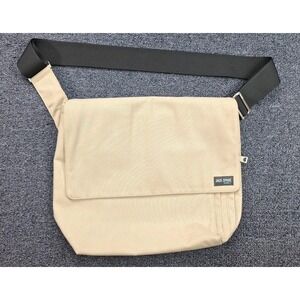 JACK SPADE Khaki Tan Messenger Laptop Bag with Shoulder Strap